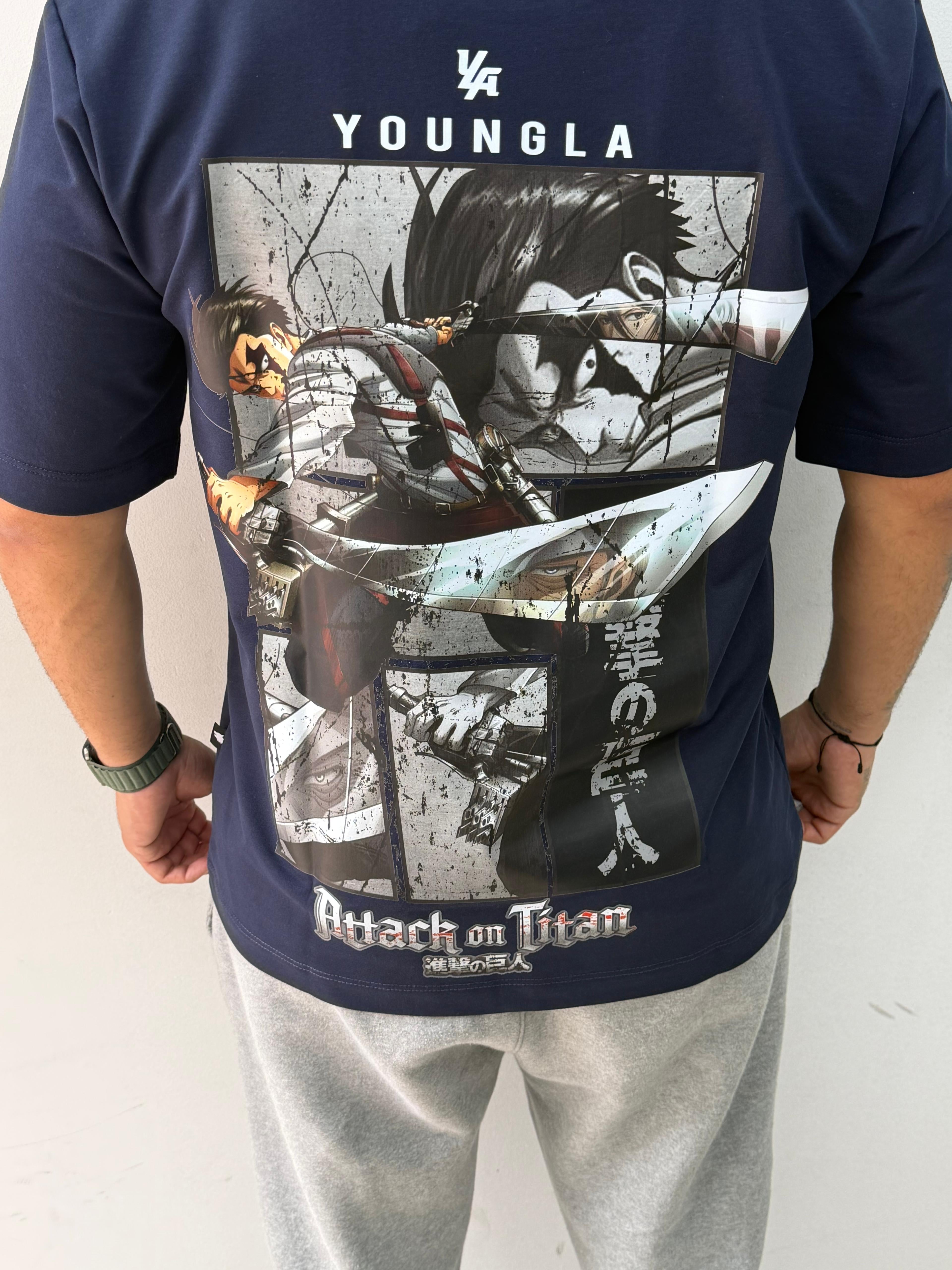 CAMISETA YoungLA ATTACK ON TITAN 1