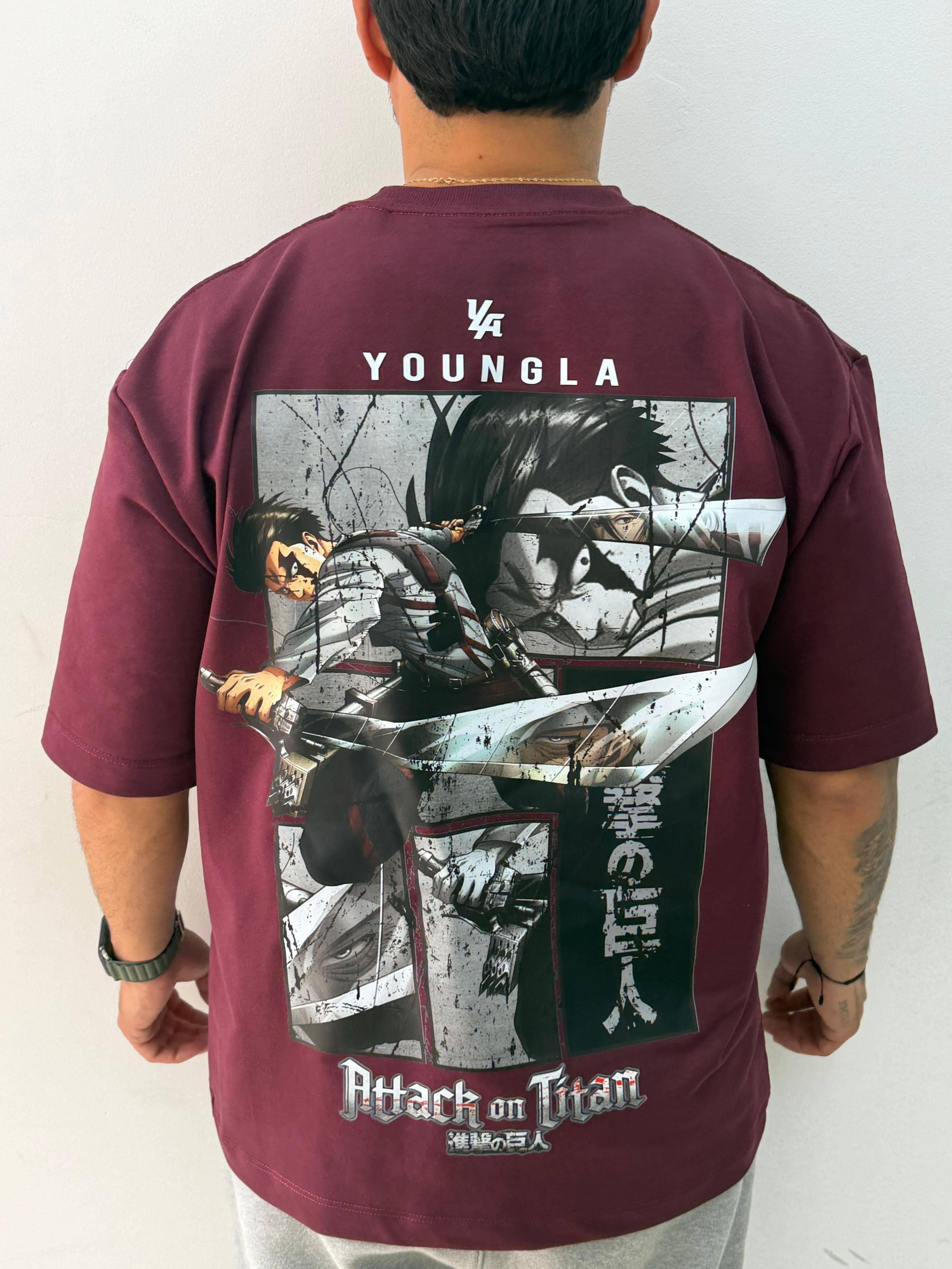 CAMISETA YoungLA ATTACK ON TITAN 1